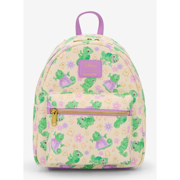 Loungefly Disney Tangled Pascal Floral Mini Backpack main image 5